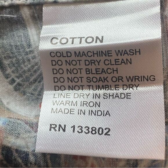 David Smith Australia Signature Classic Fit Long Sleeve Button Down Shirt Size M - Picture 5 of 12